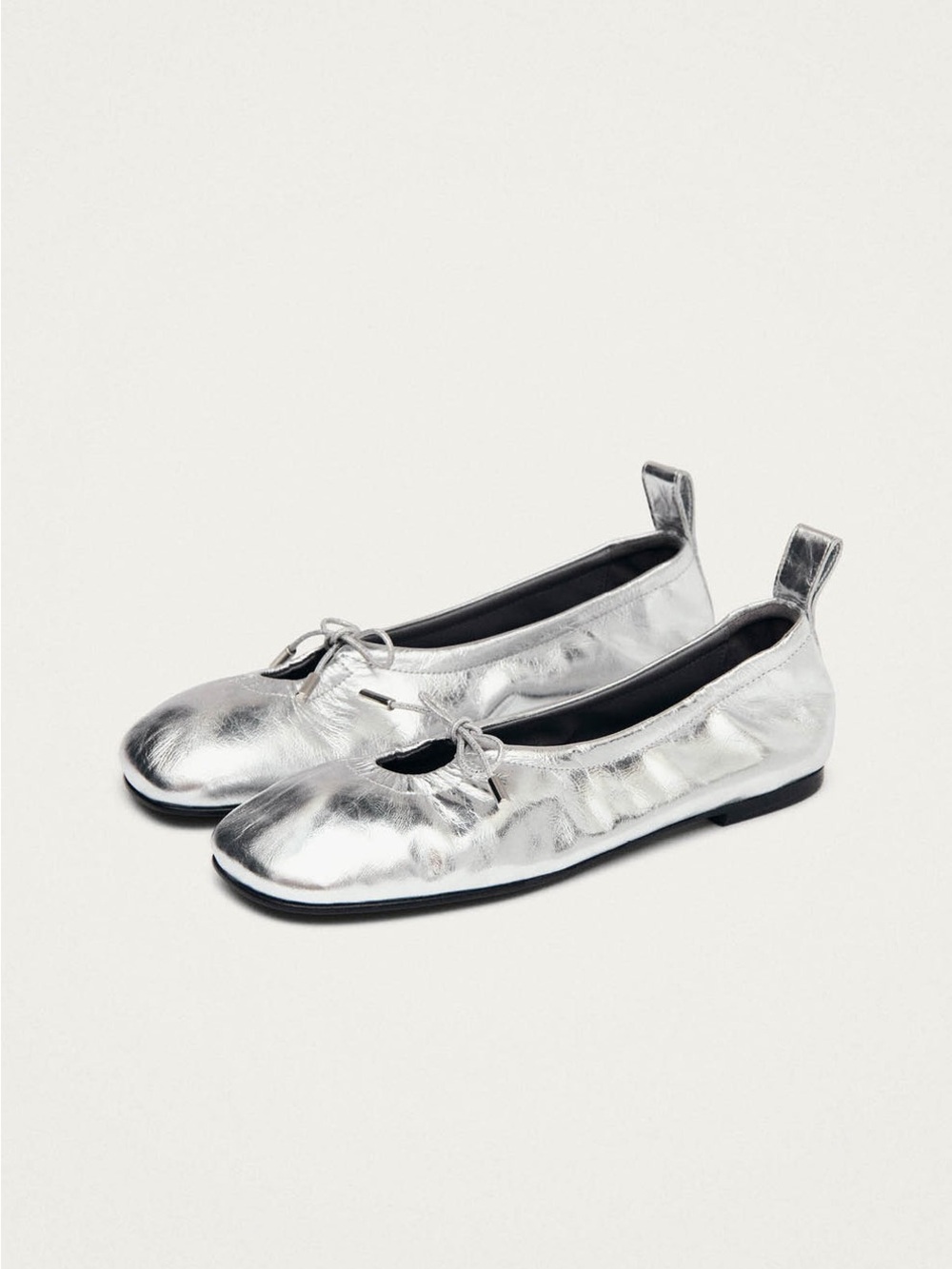 Alohas Rosalind Flats - Silver Shimmer - Picture 4 of 4